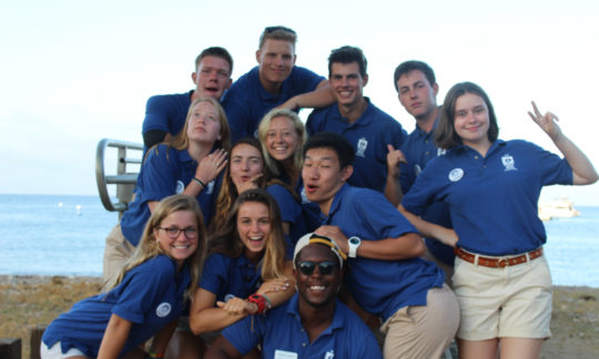 counselors in training in uniform